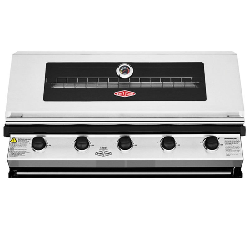 1200S Built-In 5 Burner Gas BBQ - BeefEater