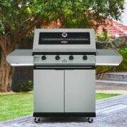 1200S Series BBQ & Side Burner Trolley - BeefEater