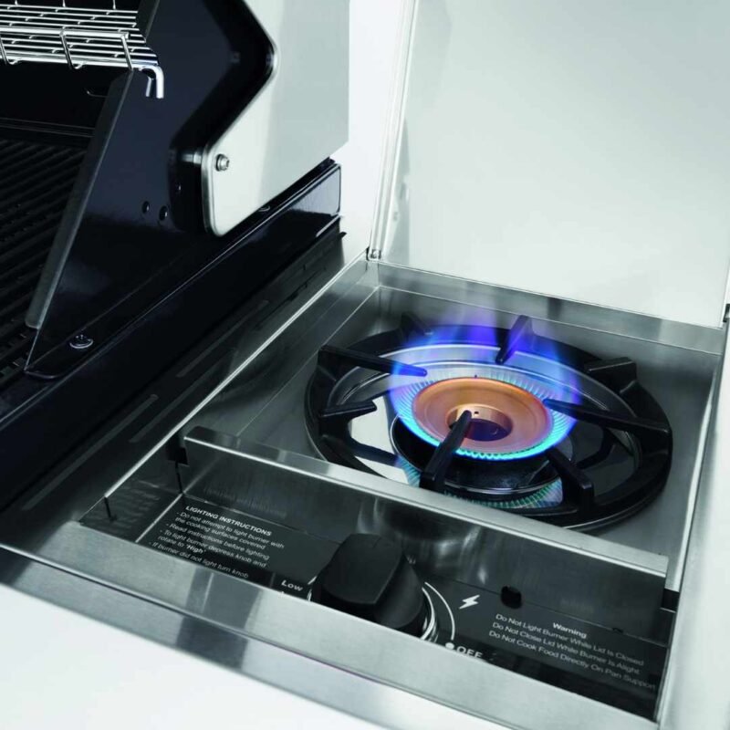 1200S Series BBQ & Side Burner Trolley - BeefEater