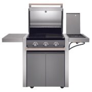1500 BBQ 3 Burner & Side Burner Trolley - BeefEater