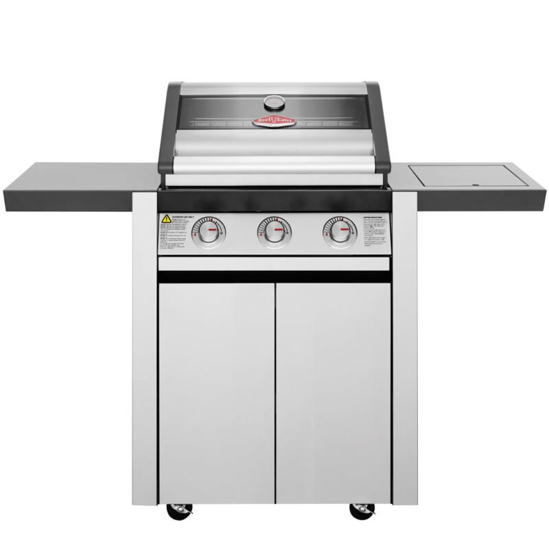 1600S BBQ 3 Burner & Side Burner Trolley - BeefEater